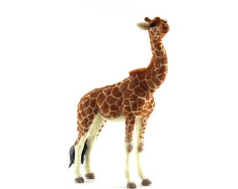 Gino the Giraffe needle felting kit - Large model with detailed photo tutorial