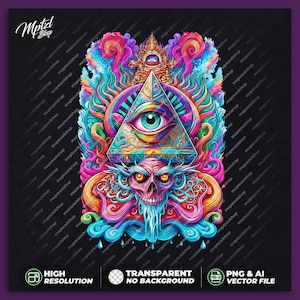 Psychedelic Eye Art - Etsy