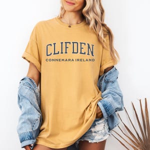 Clifden Connemara Ireland T Shirt, Irish Travel Tee, Galway Gift, West of Ireland Souvenir, County Galway Shirt, Ireland Vacation Outfit Top