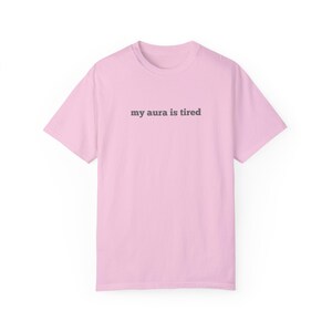 Aura Shirt, Funny Anxiety Tee, Introvert T Shirt, Mental Health Top, Neurodivergent Outfit, Self-Care Gift, Burnout Recovery Tee image 8