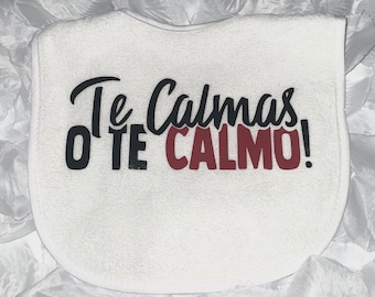 Baby Bib, Spanish Bib, Baby Gift, Mexican Saying, Funny, Cute, Kid, Mothers Day, Mexican Bib, babero