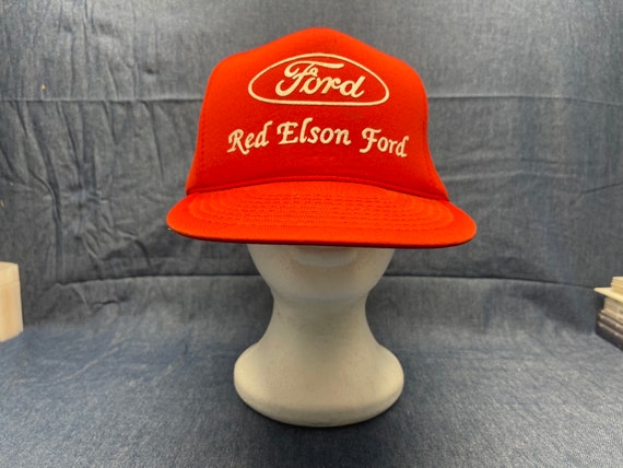 Ford Red Elson SnapBack trucker hat - image 2