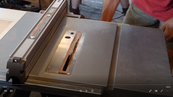 R4514 Ridgid Table Saw Zero Clearance 