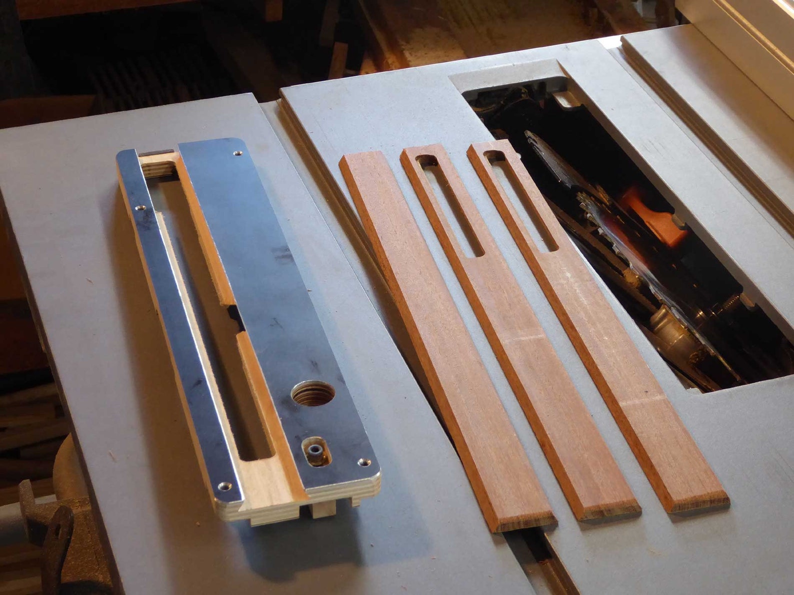 R4514 Ridgid Table Saw Zero Clearance Throat Insert Anodized Etsy