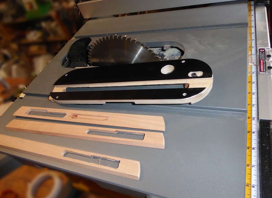 Dewalt DWE7485 Table Saw Zero Clearance Throat Insert Etsy