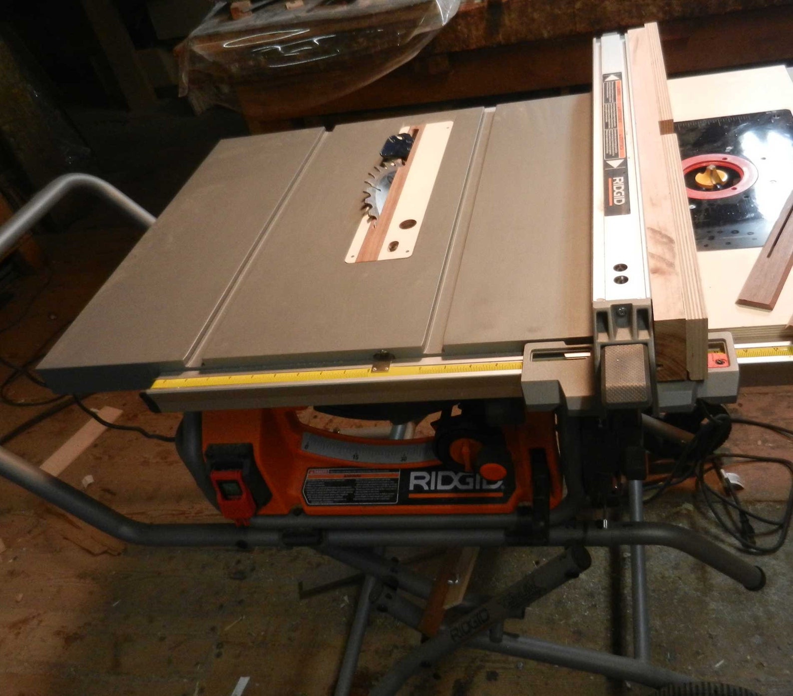 R4514 Ridgid table Saw Zero Clearance throat insert Etsy