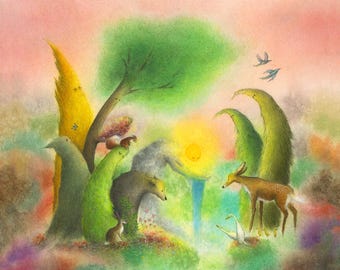 Before The Light Goes Out Altogether - fine art print