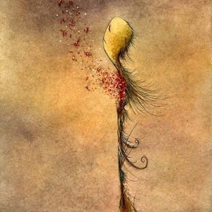 Flight of the Recently Departed - fine art print