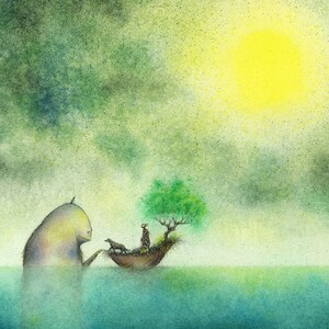 In Falling Twilight: kunstdruk