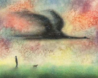 The Pull Of Distant Places - fine art print