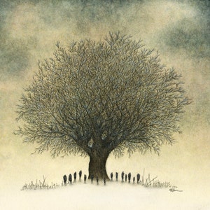We Are The Ghosts We Think We See - fine art print