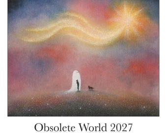 2027 Obsolete World Wall Art Calendar