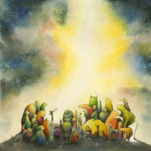 All The Beasts That Need Not Remember - fine art reproduction