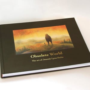 Verouderd kunstboek met kleine onvolkomenheden