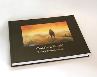 Libro de arte mundial obsoleto con pequeñas imperfecciones