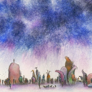 At The Same Time - fine art print
