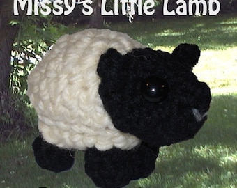 CROCHET PATTERN - Missy's Little Lamb