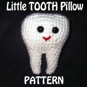 MUSTER - Little TOOTH Kissen - amigurumi