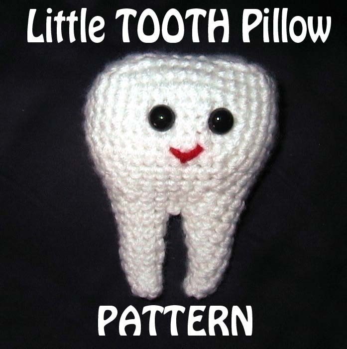 Printable Tooth Pillow Pattern