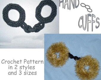 PATTERN - Soft Handcuffs for Dress-up Play