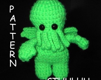 PATTERN - Cthulhu amigurumi