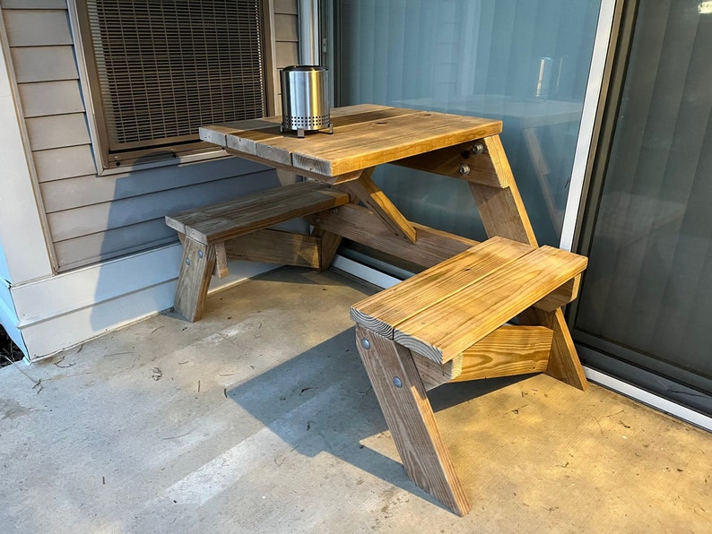 Two Person Picnic Table Plans Etsy