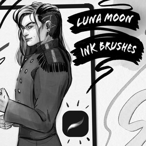 Ink Brushes for Procreate | Character Art, Calligraphy, Manga Brushes - Digital Painting Brushes for IPad