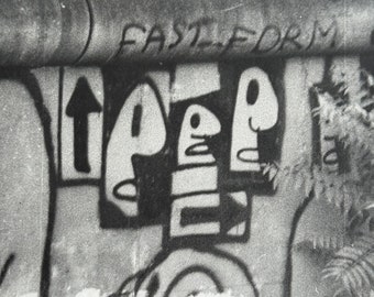 Fotografie. Laurent Tchedry (1960). Berliner Mauer 1989