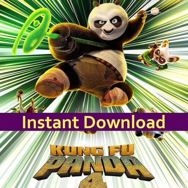 Premiere Kung Fu Panda 4 cartoon exclusive Digital Download premiere Full HD | no dvd