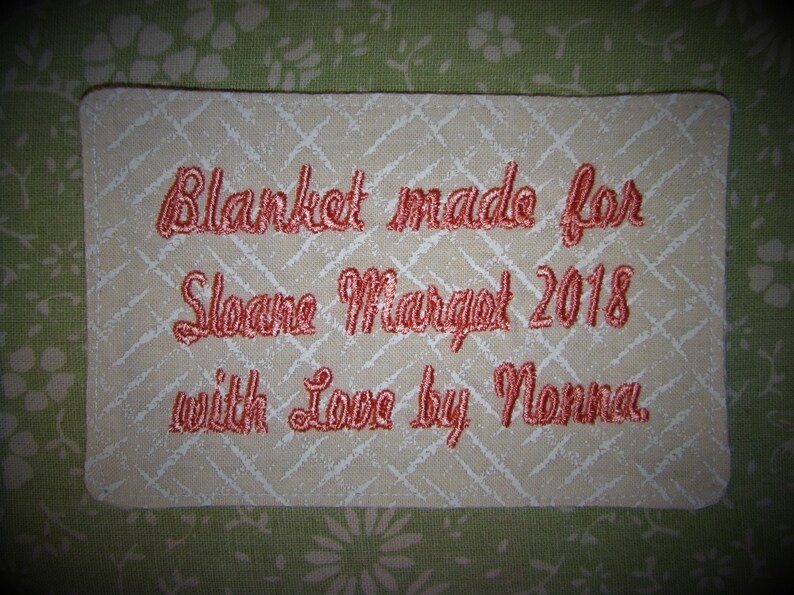Personalized Custom Embroidered Label. These Labels Have No Etsy