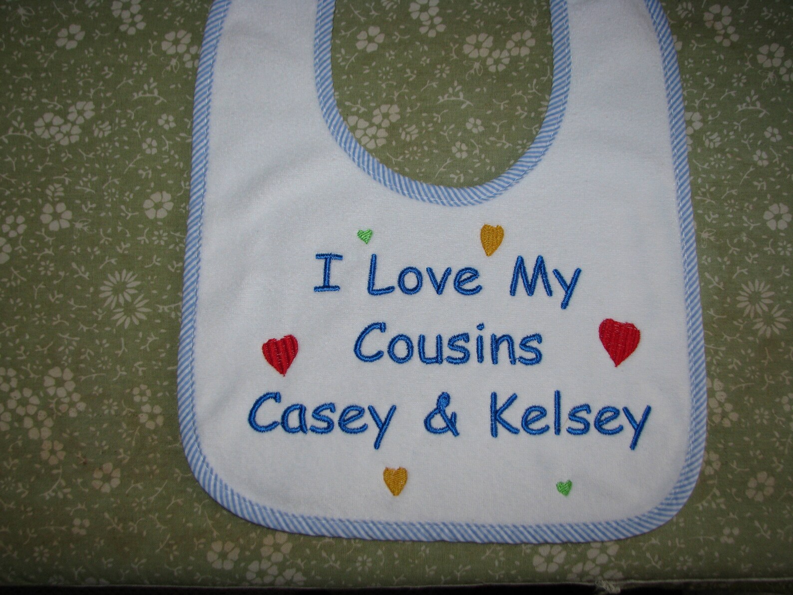 I Love My Cousins Personalized Baby Bib or Bodysuit. 3 Sizes - Etsy