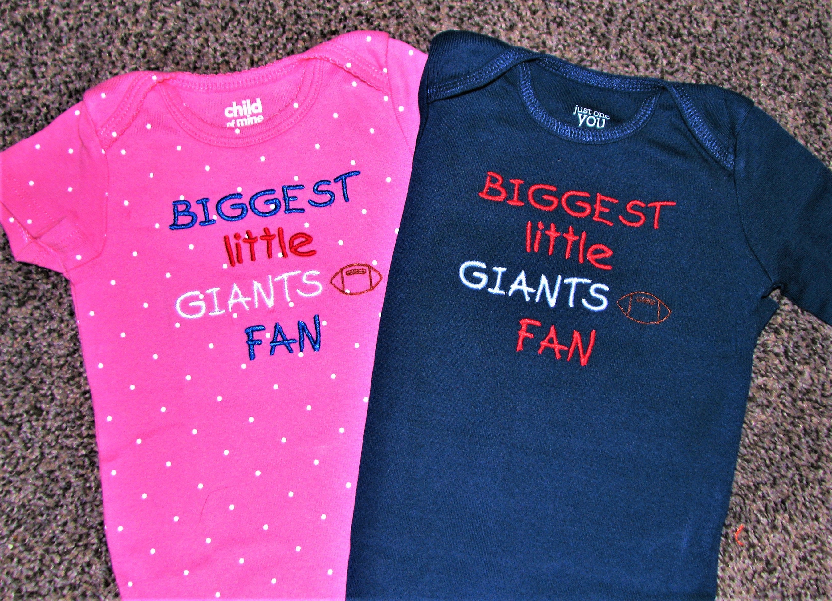 Ny Giants Bodysuit Etsy