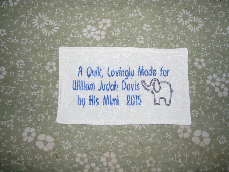 Personalized Custom Embroidered Label. These Labels Have No Etsy