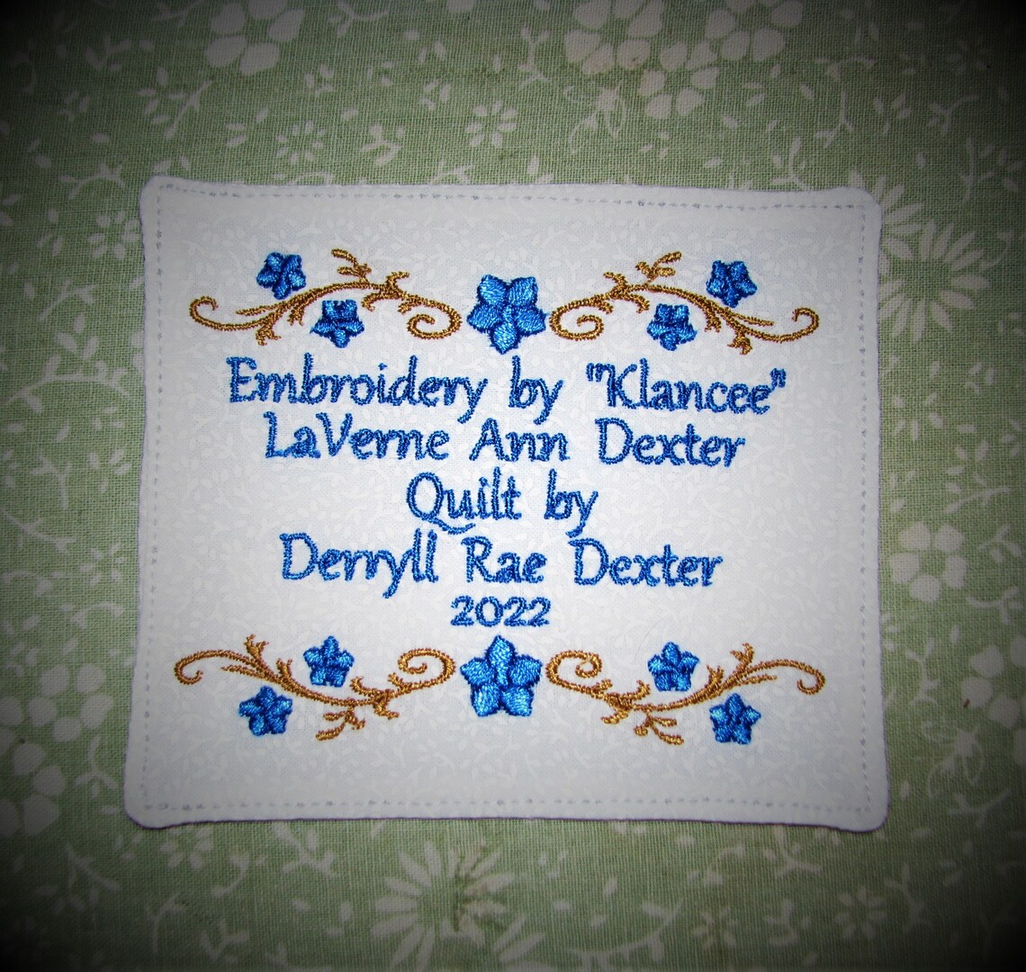 Personalized Custom Embroidered Label. These Labels Have No Etsy