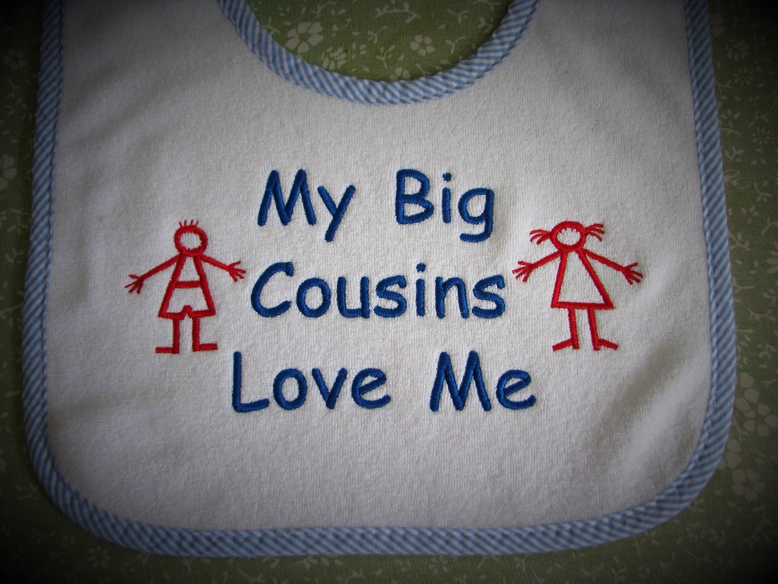 My Big Cousins Love Me Personalized Baby Bib or Bodysuit. 3 Etsy