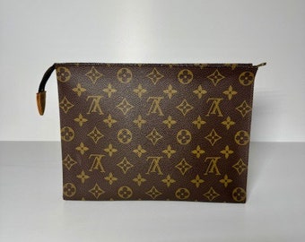 Vintage Louis Vuitton Poche Toilette Clutch Portemonnee Portemonnee