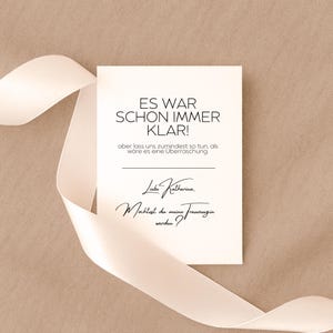 Möchtest du meine Trauzeugin werden? – Brautjungfer | Trauzeugenkarte | Hochzeit Karte | Trauzeugin fragen | Bridesmaid