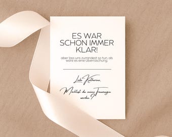 Will you be my maid of honor? – Bridesmaid | Maid of Honor Card | Wedding Card | Ask Maid of Honor | Bridesmaid