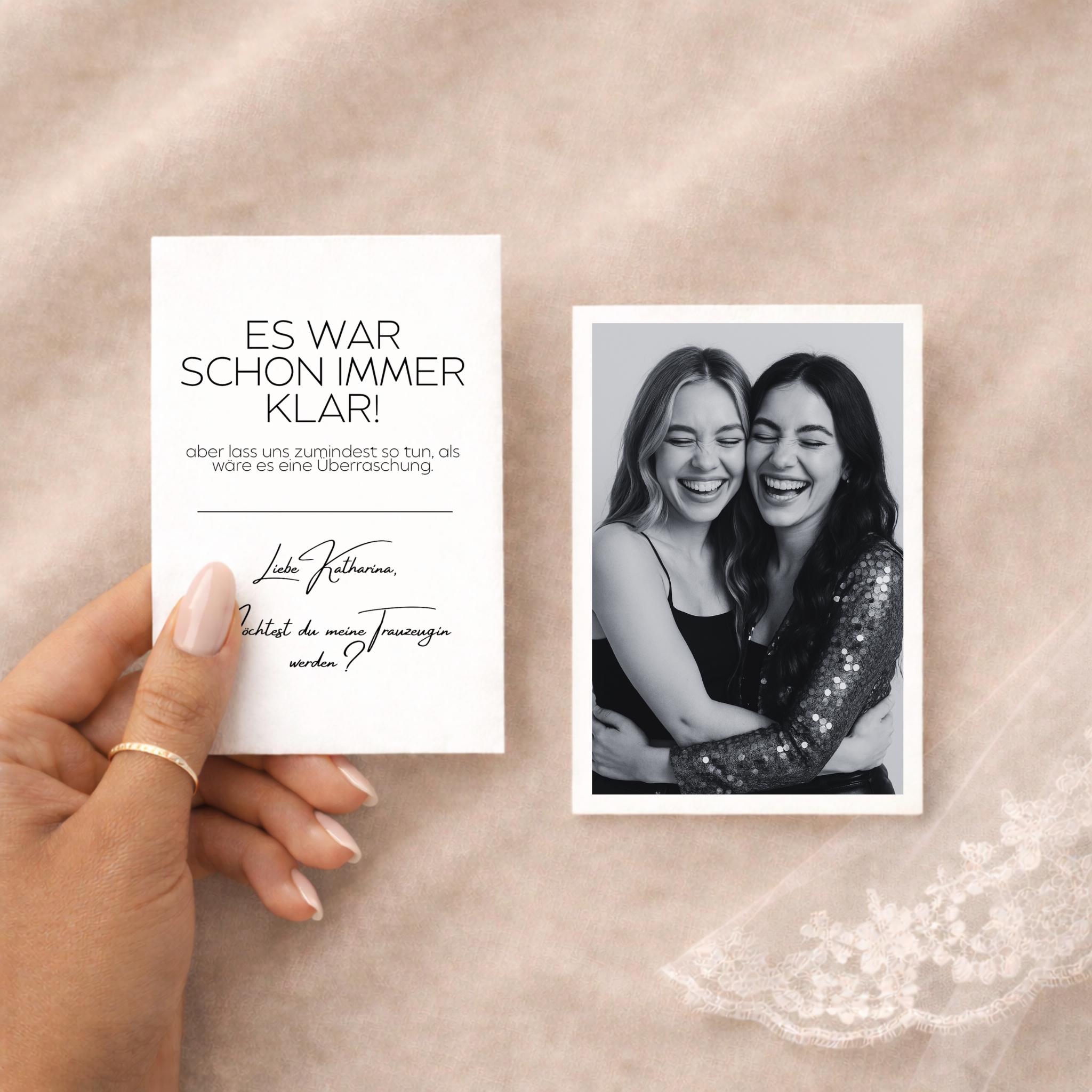 Will You Be My Bridesmaid? | Karte Für Trauzeugin