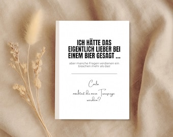 Would you like to be my best man? – Personalized best man card | Wedding card | Best man questions