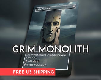 Hovermyr Monitor ×4 — Utrom Monitor Custom MTG Card by Alessandro