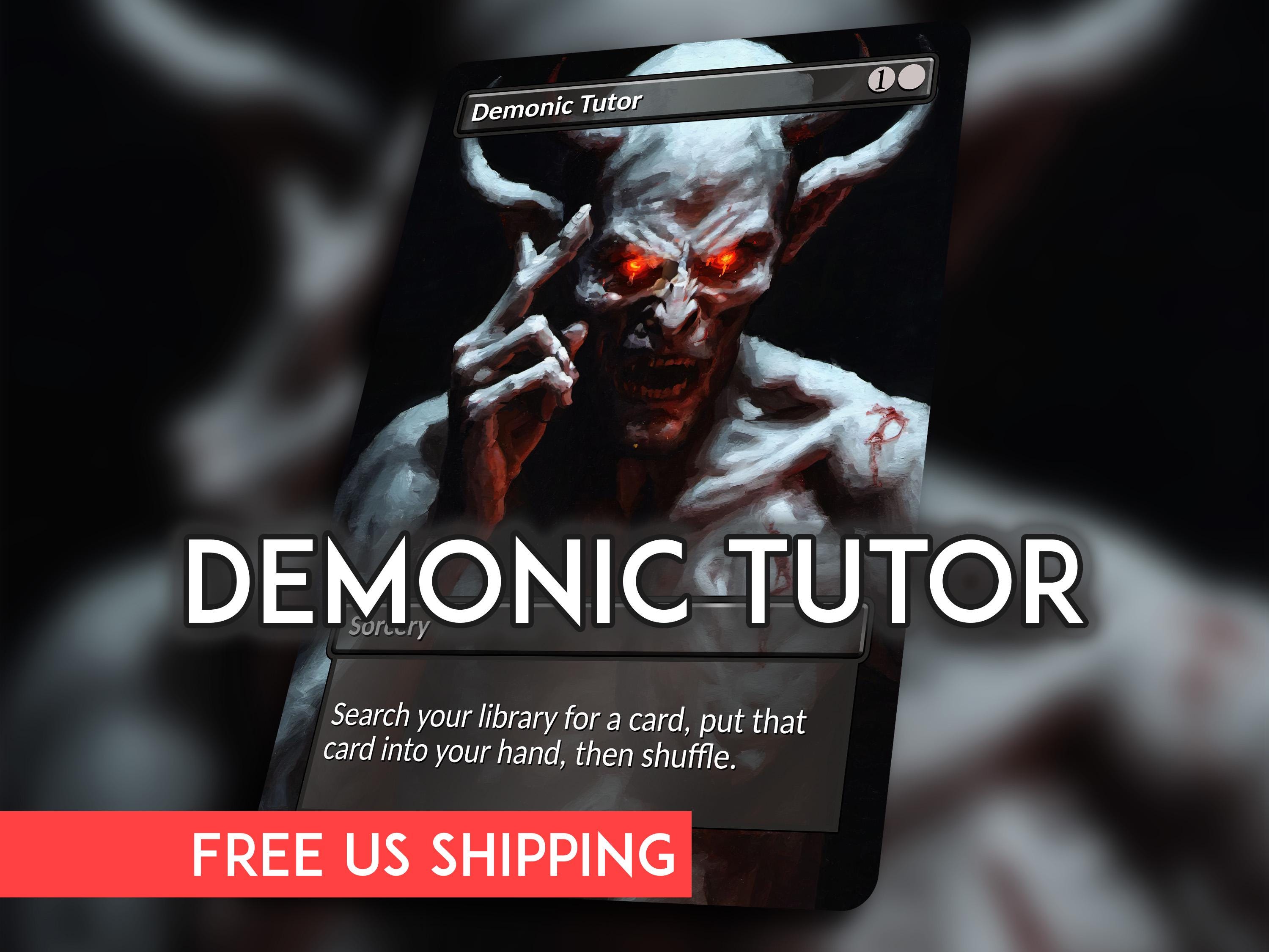 MtG 悪魔の契約　Demonic Pact プレイマット MtG 悪魔の契約 Demonic Pact プレイマット
