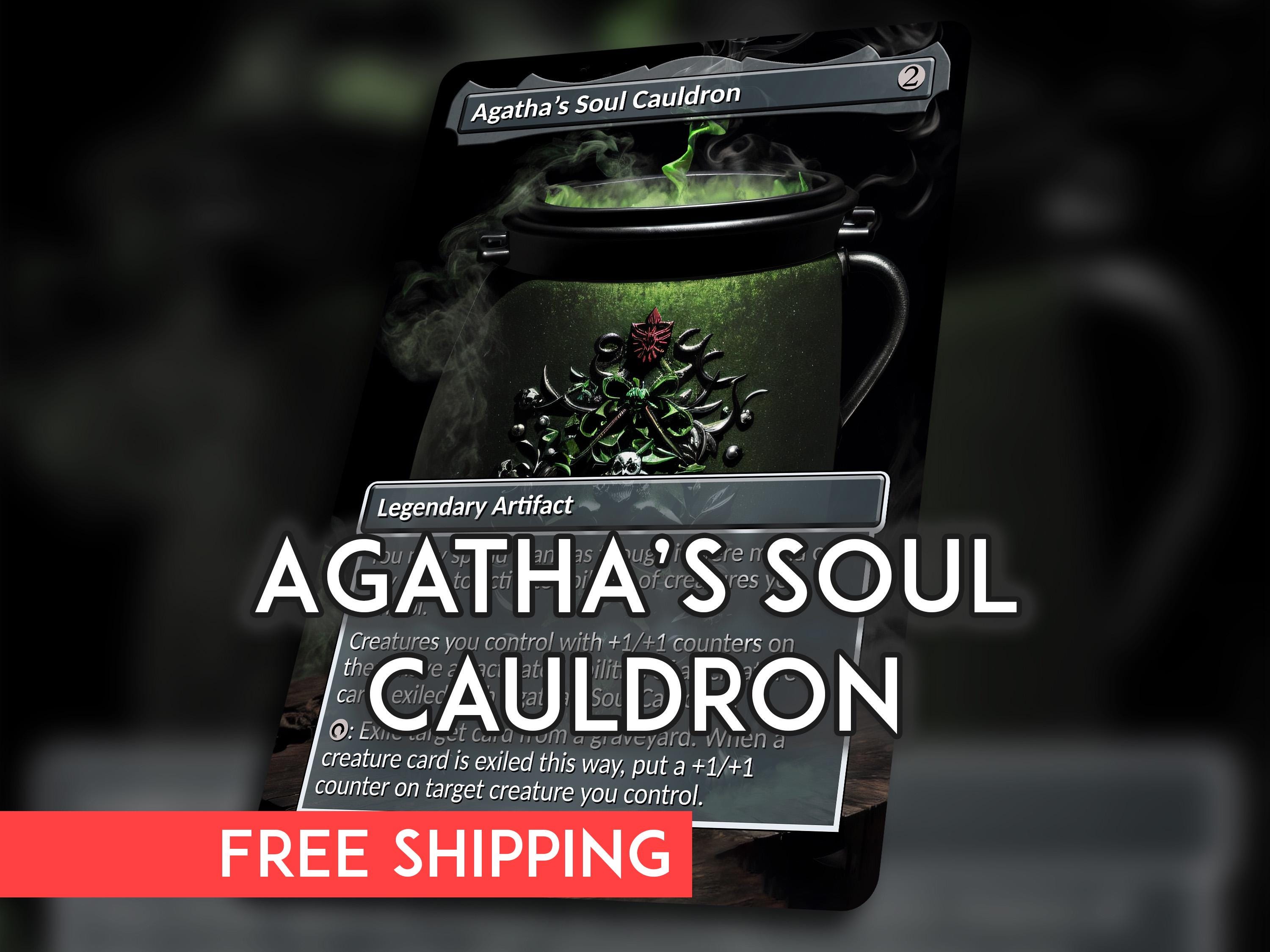 Agatha's Soul Cauldron 2枚セット Agathas Soul Cauldron Proxy - Etsy