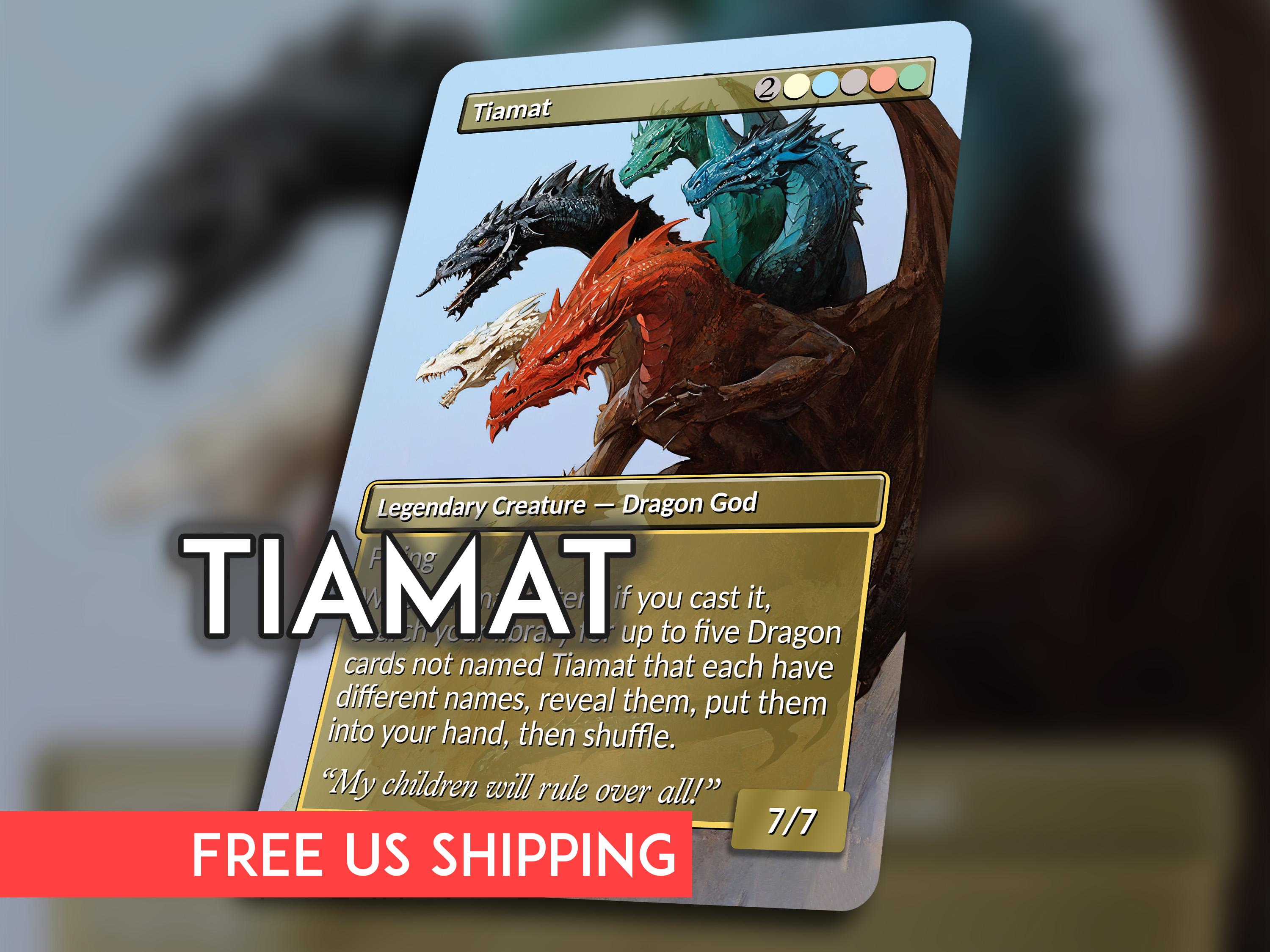 tiamat mtg card Tiamat