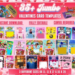 Modèle de Cartes géantes pour la Saint-Valentin