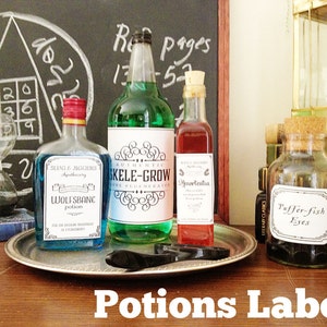 Printable Potions Labels INSTANT DOWNLOAD image 3