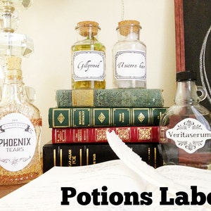 Printable Potions Labels INSTANT DOWNLOAD image 2