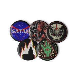 Evil Set | Pin Buttons