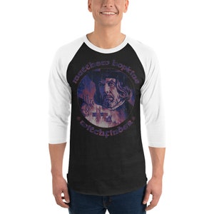 Matthew Hopkins (Witchfinder) | Unisex 3/4 Raglan Shirt