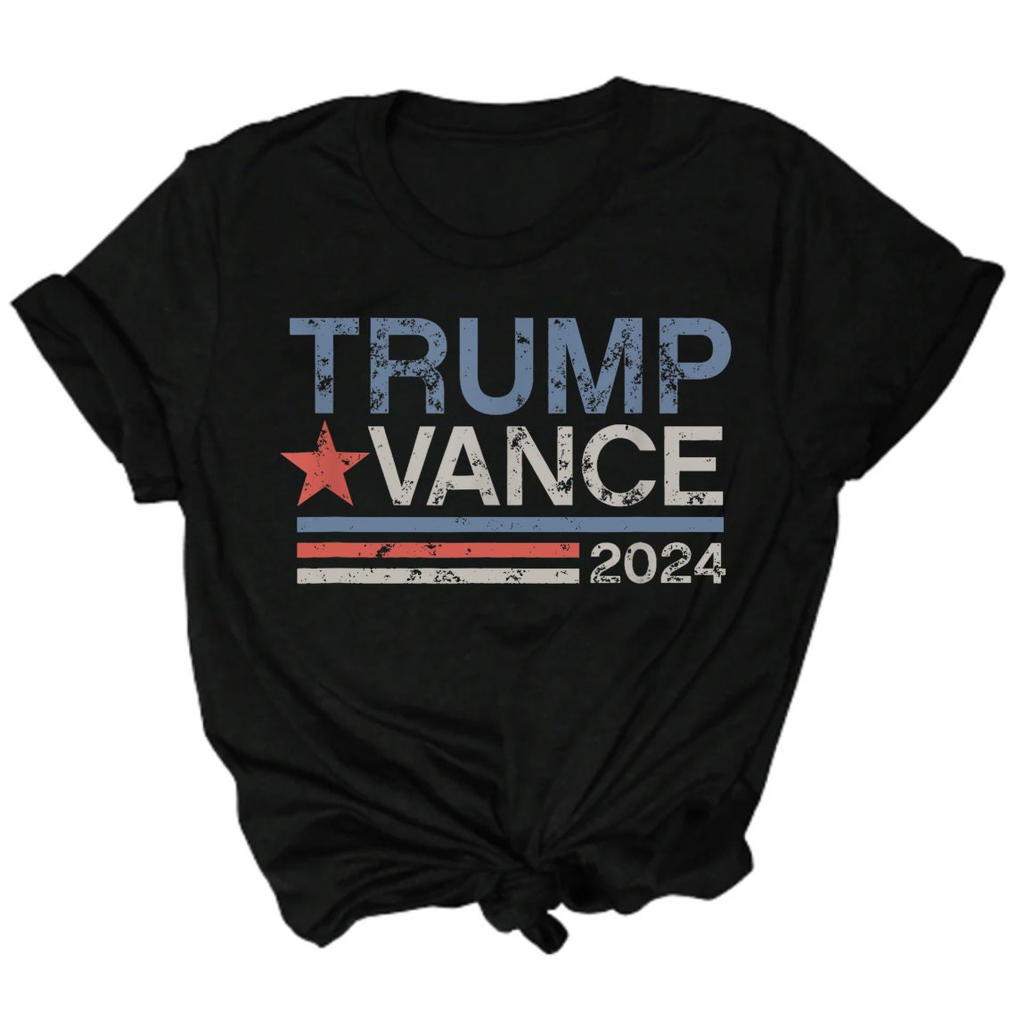 Bandiera Trump Vance 2024 2x3 Piedi In Poli Nylon, Tessuto Premium 100D, Blu
